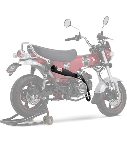 DAX125モリワキMONSTERフルエキゾーストブラックDAX125('23) MORIWAKI ONLINE SHOP.